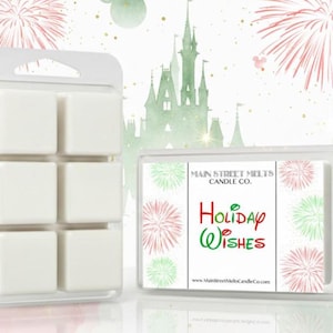 Holiday Wishes | Disney Inspired Wax Melt - Scented Soy Candle Tart