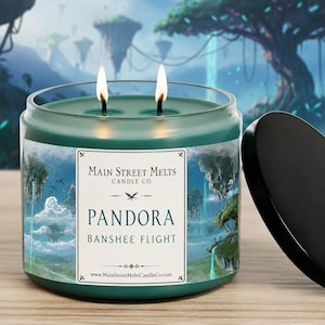 Pandora Banshee Flight | Disney Inspired Scented Soy Candle - Avatar Fragrance