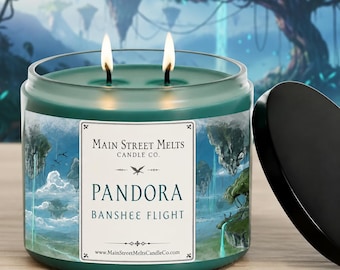 Pandora Banshee Flight | Zapachowa świeca sojowa inspirowana Disneyem – zapach Avatar