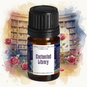 Verzauberte Bibliothek | Disney inspiriertes Duftöl für Diffusor - 5 ml
