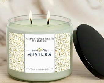 Riviera | Świeca sojowa zapachowa inspirowana Disneyem – zapach do lobby ośrodka