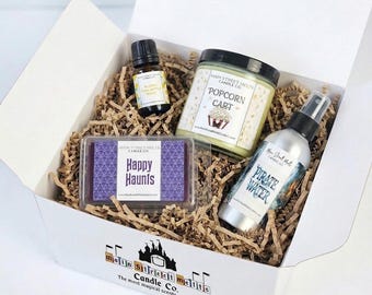 Mystery Box | Main Street Monthly - Disney Inspired Scented Soy Candle, Fragrance Oil, Melt, Spray Set