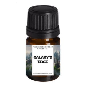 GALAXY&#39;S EDGE Fragrance Oil for Diffuser Essential Oils Main Street Melts Candle Co Disney Inspired Scents Fragrances 5mL Hollywood magic
