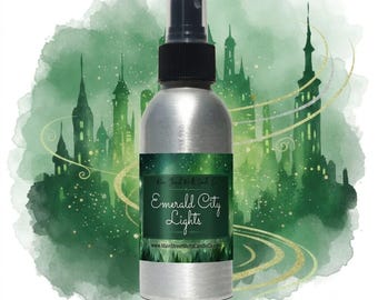 Emerald City Lights Room Spray - Wicked Inspired Scent - 4oz Fragrance