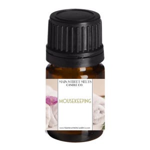 MOUSEKEEPING Fragrance Oil for Diffuser Essential Oils Main Street Melts Candle Co. Disney Inspired Scents Fragrances 5mL Resort Laundry