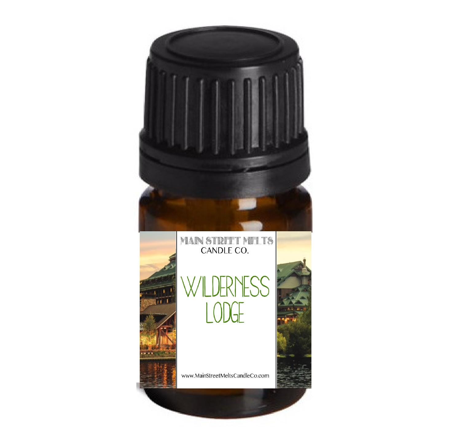WILDERNESS LODGE Fragrance Oil for Diffuser Essential Oils Main Street Melts Candle Co. Disney Inspired Scents Fragrances 5mL Lobby Resort