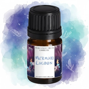 Lagon des sirènes | Huile parfumée pour diffuseur inspirée de Disney - 5 ml