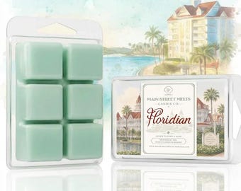 Floridian | Disney Resort Inspired Wax Melt - Scented Soy Candle Tart