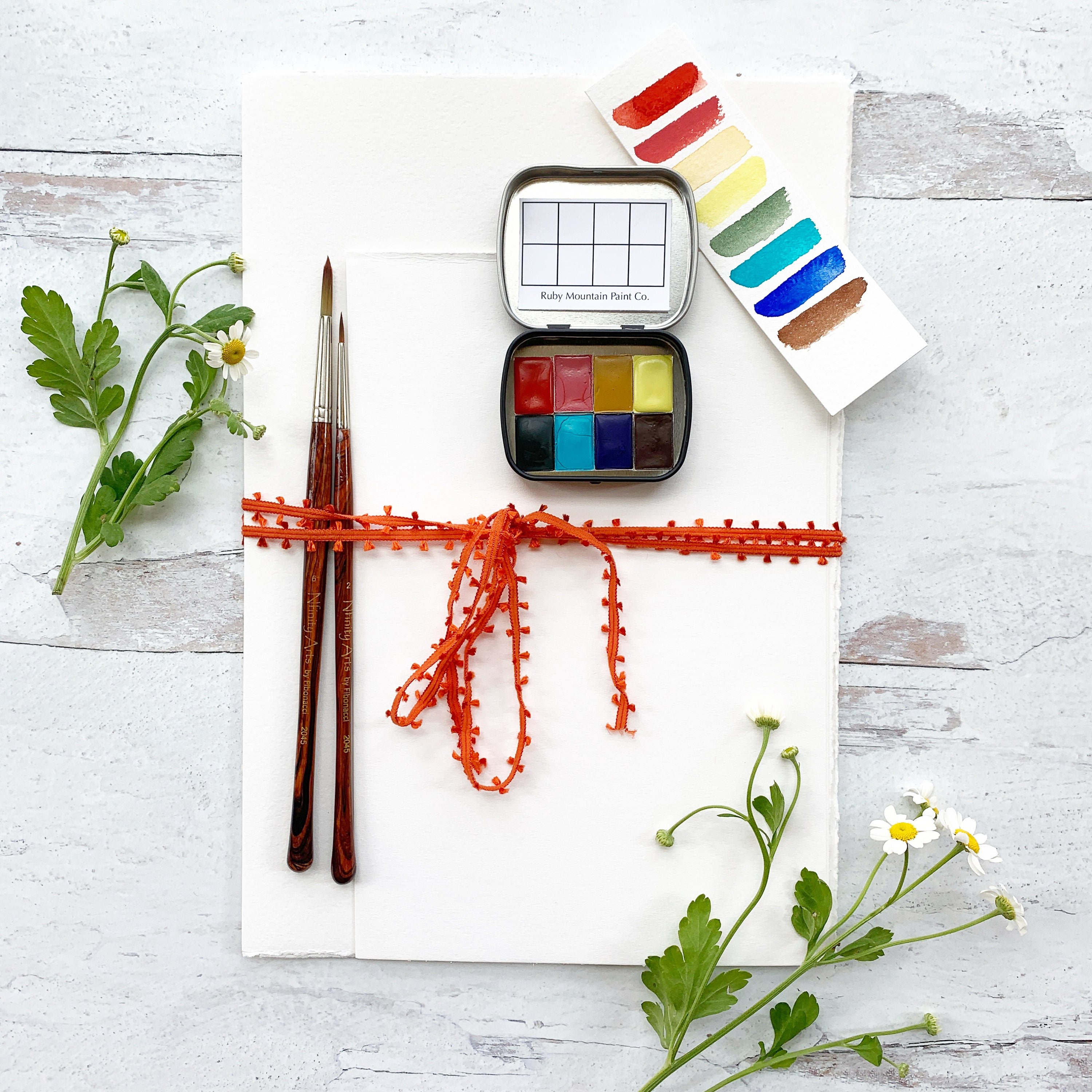 The Starter Kit a collection of art supplies to inspire you