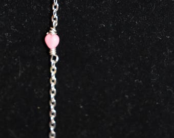 Little Pink Hearts Chain Interrupted