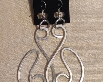 Handmade Aluminum Earrings -