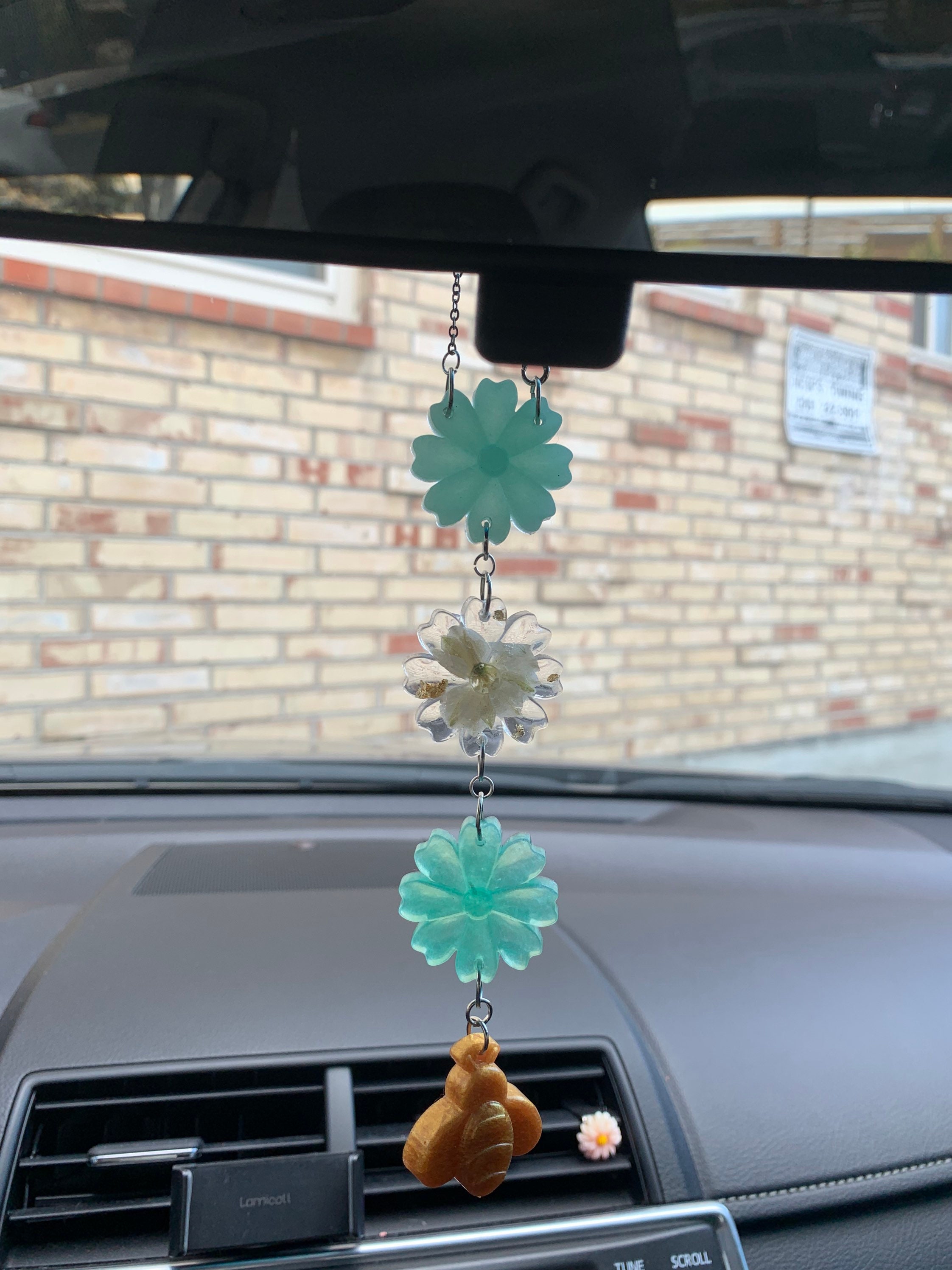 Car mirror decor car mirror charm car mirror hanger car Etsy