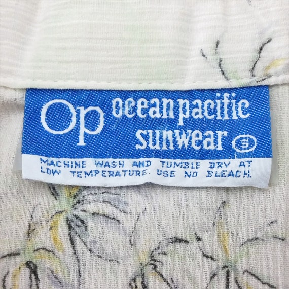 Vintage OP Pacific Sunwear 70s Hawaiian Shirt Men… - image 8