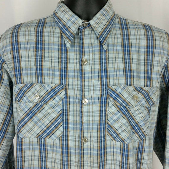 Vintage Big Mac JcPenney Shirt Mens Medium Long S… - image 3