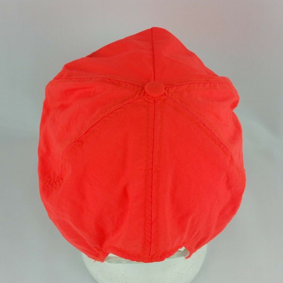 Pepsi Cola Neon Orange Snapback Nylon Hat or Cap … - image 6