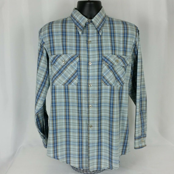 Vintage Big Mac JcPenney Shirt Mens Medium Long S… - image 2
