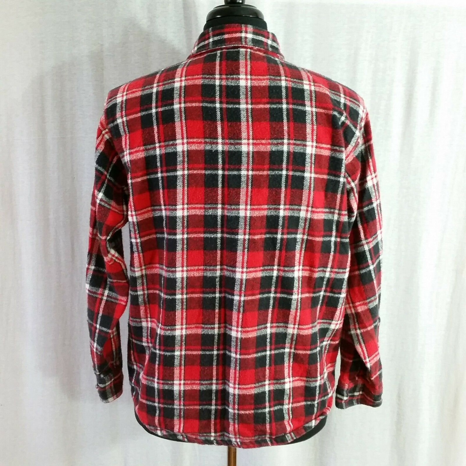 Field and Stream Mens Large Red Heavyweight Flannel Shirt | Etsy