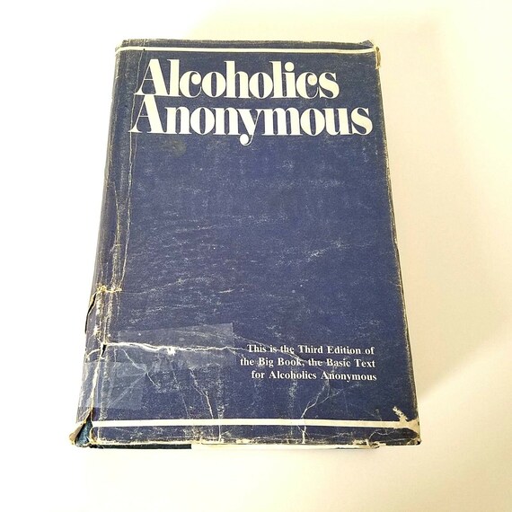 Alcoholics Anonymous 3rd Edition 1976 AA Big Blue Book | Etsy