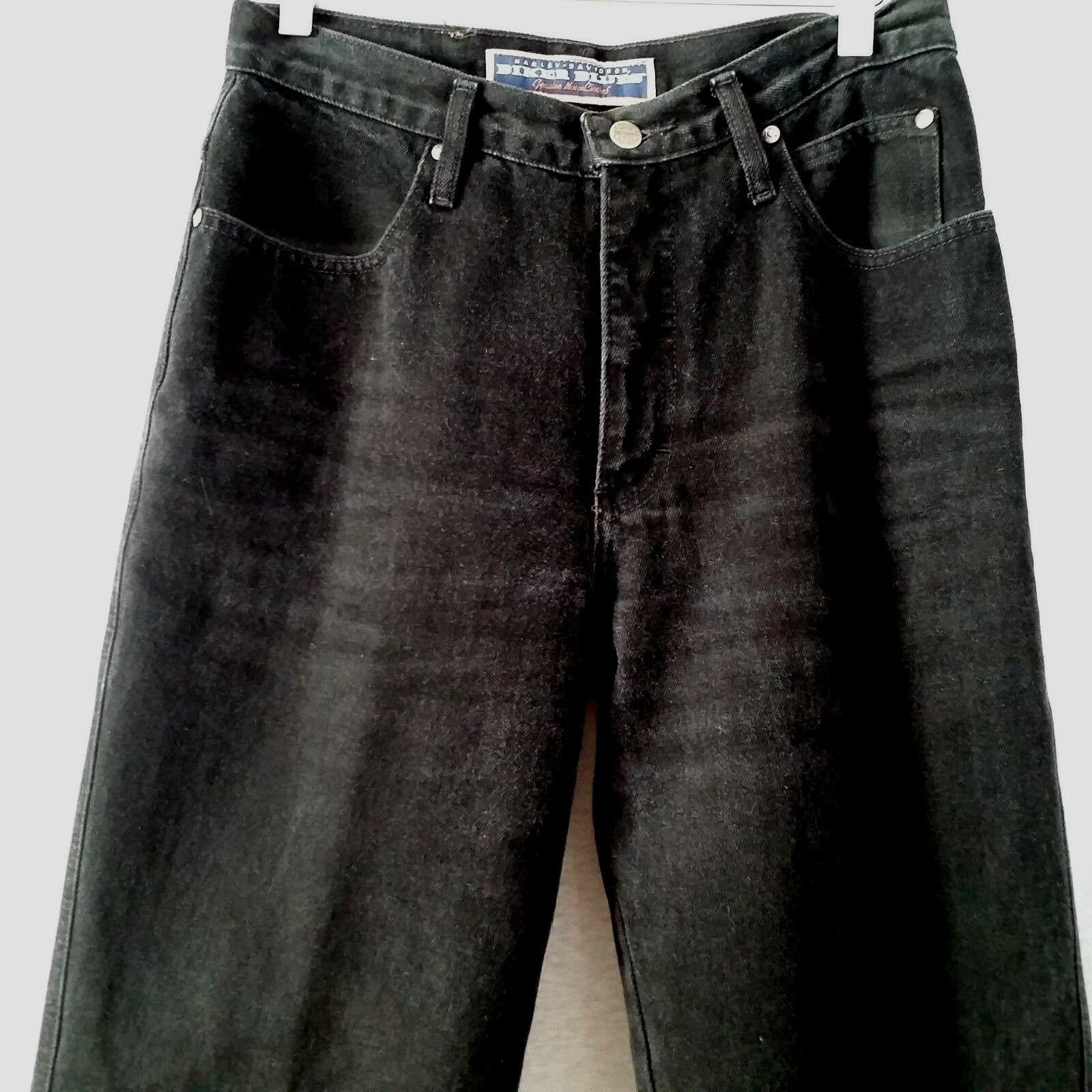 Vintage Harley Davidson Black Jeans 
