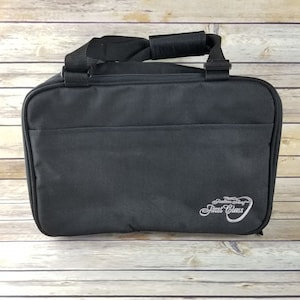 Freedom Bag QVC Travel Case FIRST CLASS Version Makeup Bag Organizer Toiletry Tote Straps Black