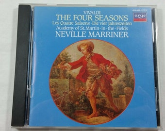 Vivaldi The Four Seasons Loveday ASMF Marriner Argo CD 1985 Decca Simon Preston