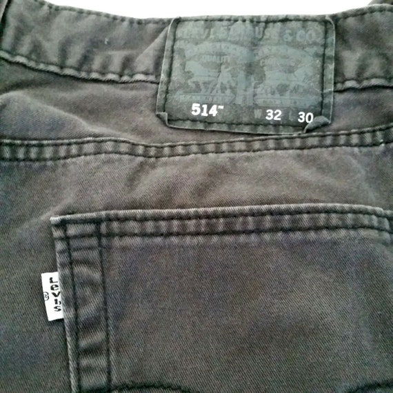 Levis 514 Mens 32 X 30 Gray Jeans White Tab SF California - Etsy Canada