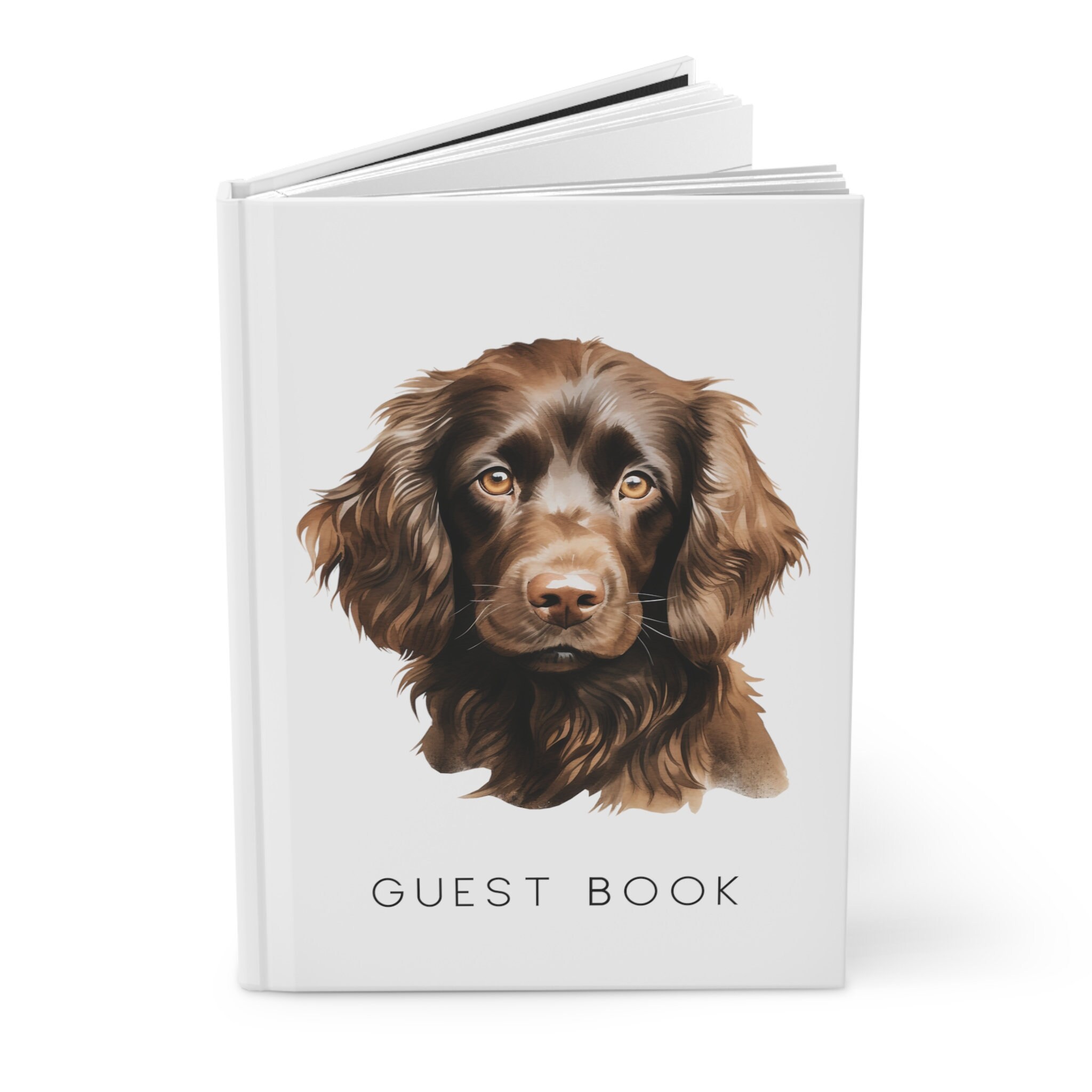 Boykin Trends Co Lined Guest Book Hardcover Guest Book Matte Finish Air BNB Guest Book Rental