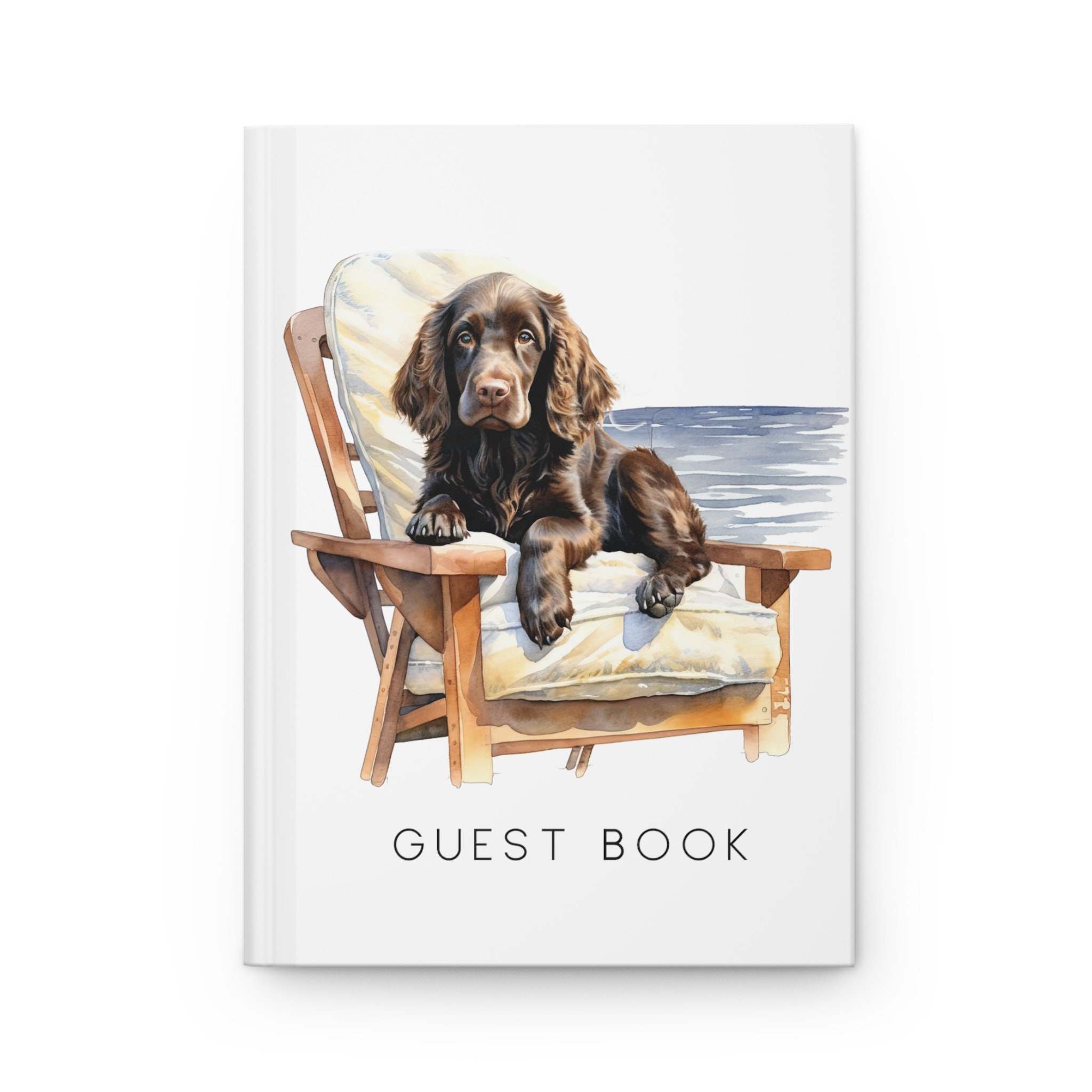 Boykin Trends Co Lined Guest Book Hardcover Guest Book Matte Finish Etsy