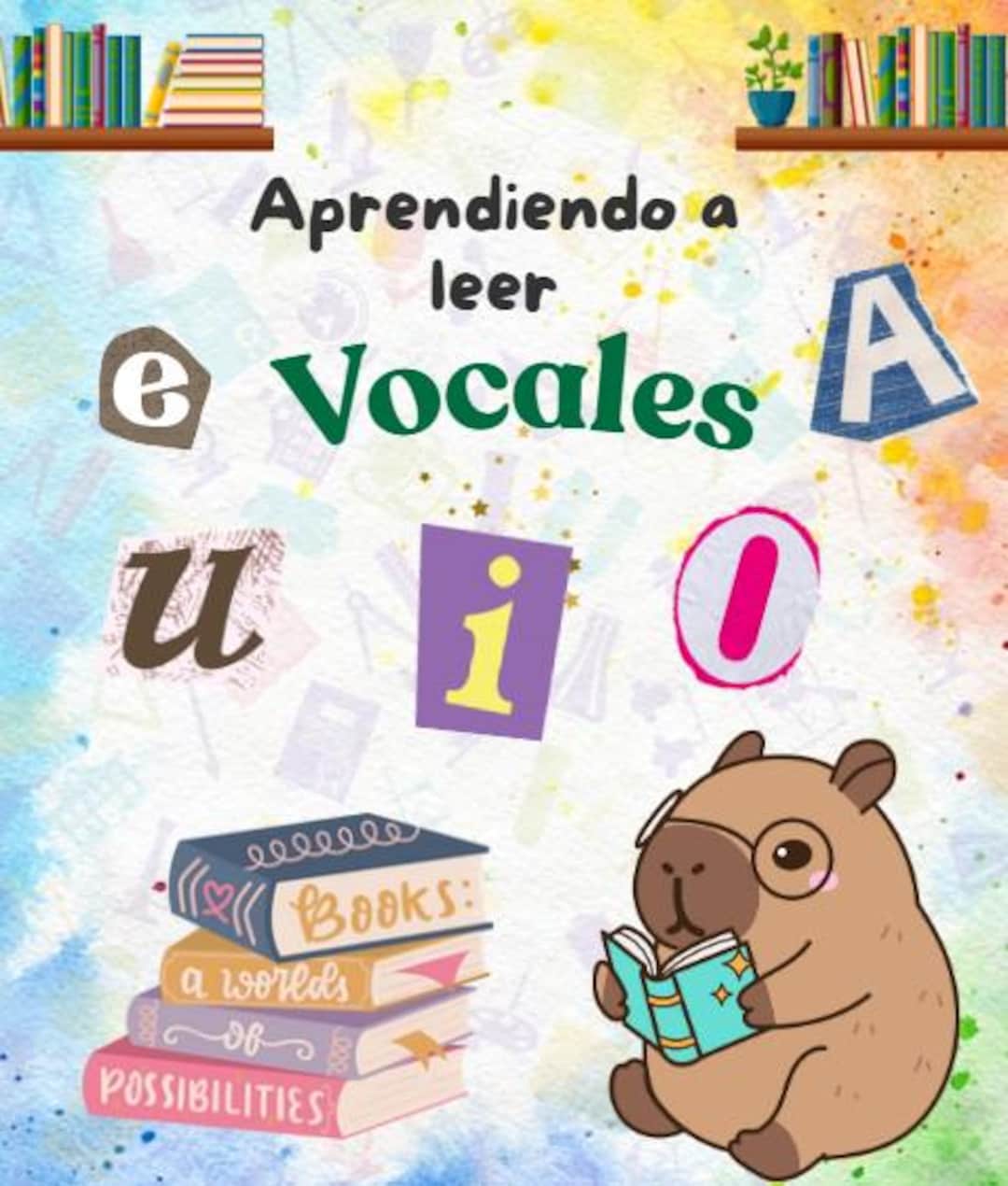 Learning My Vowels in Spanish/worksheets/expañol/26 Pages of Activities ...
