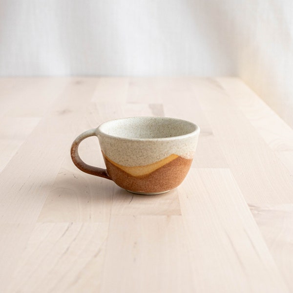 Handmade Ceramic Espresso Cup | Cortado Cup | Handmade Ceramic Mug | Latte Cup | Small 2oz Mug | Tiny Mug