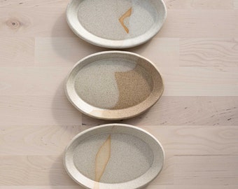 Handmade 6" Ceramic Tray | Ceramic Soap Dish | Trinket Dish | Small Tray