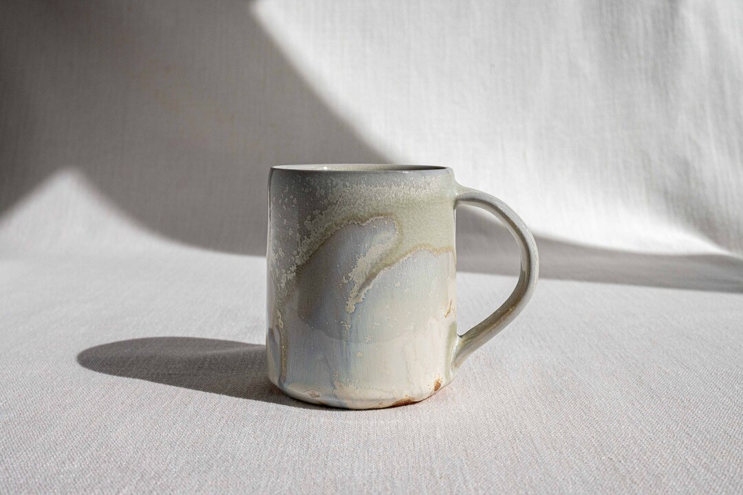 Handmade Wood Fired Ceramic Mug Woodfired Pottery Etsy