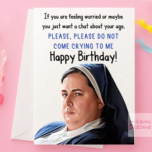 Divertente biglietto di auguri per il compleanno della sorella: biglietto di auguri umoristico per un'amica