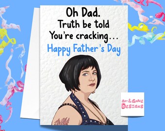 Carte de voeux Nessa - Happy Father's Day You're Crackin... - Humoristique - Gavin et Stacey