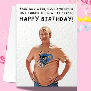Carte de voeux Dave - Carte de série télévisée humoristique - Gavin et Stacey