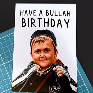 Hasbulla Birthday Greeting Card - Happy Birthday - Have A Bulla Birthday- Humorous Card - Funny