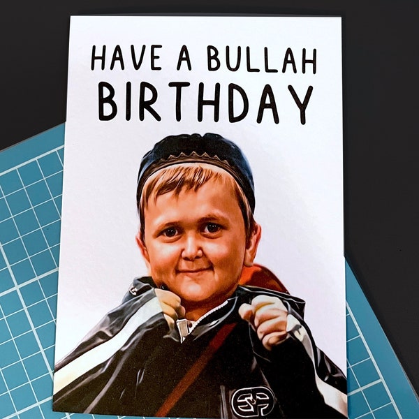 Hasbulla Birthday Greeting Card - Happy Birthday - Have A Bulla Birthday- Humorous Card - Funny