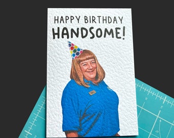 Carte de voeux Benidorm - Lesley - joyeux anniversaire beau ! - Carte humoristique