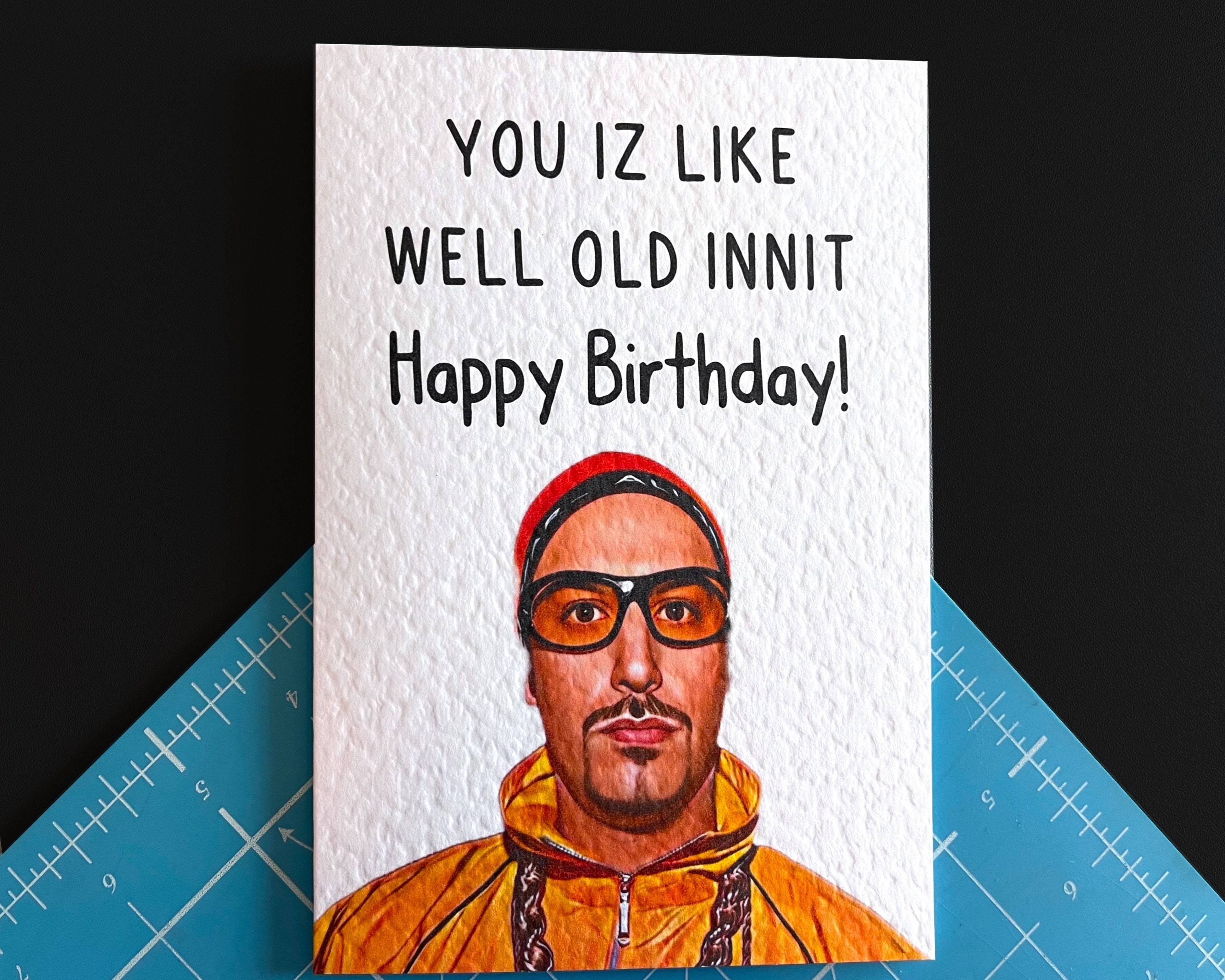 Ali G Inspired Birthday Card Funny Birthday Card for Adults 100% Recycled  Greeting Card -  Sweden