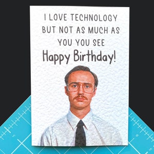Kip Napoleon Dynamite - Verjaardag Wenskaart - Happy Birthday - Freakin Sweet Birthday - Funny Movie Quote- You Make Me Kwijlen