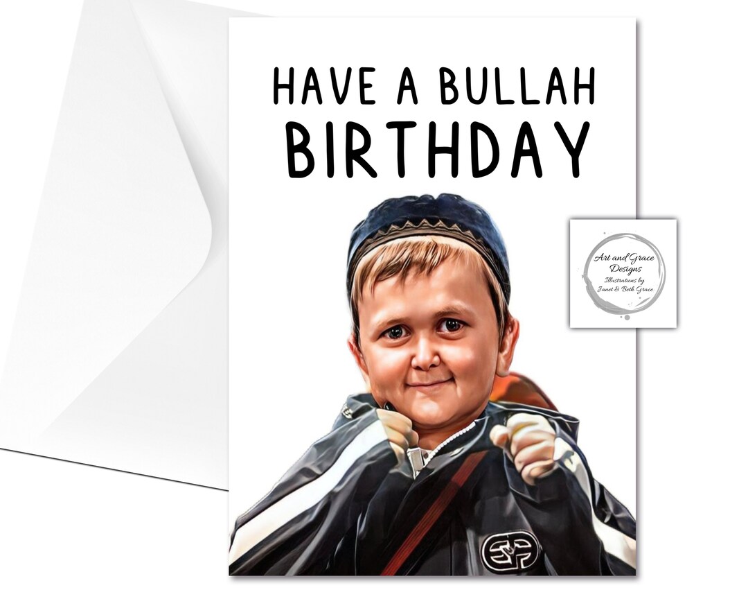 Hasbulla Birthday Greeting Card Happy Birthday Have A - Etsy