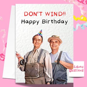 Carte de voeux Bob Mortimer - carte d'anniversaire - carte d'anniversaire humoristique drôle