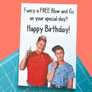 Kenneth Du Beke-wenskaart - Kenneth Du Beke - humoristische kaart - grappige Blow N Go-kaart - Liam Conroy