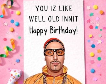 Twizler Funny card con ali Baba, Cave e open Sesame – Biglietti – Happy Birthday card – card – teenager umoristico