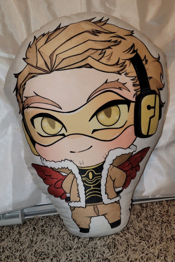 BNHA Hawks Plush Pillow Etsy