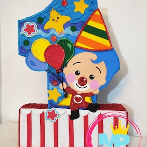 payaso plim plim. 24" large pinata