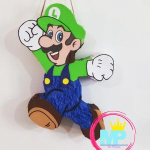 Luigi. Super Mario Bros pinata.