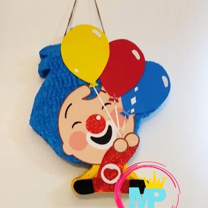 payaso plim plim. 24" large pinata