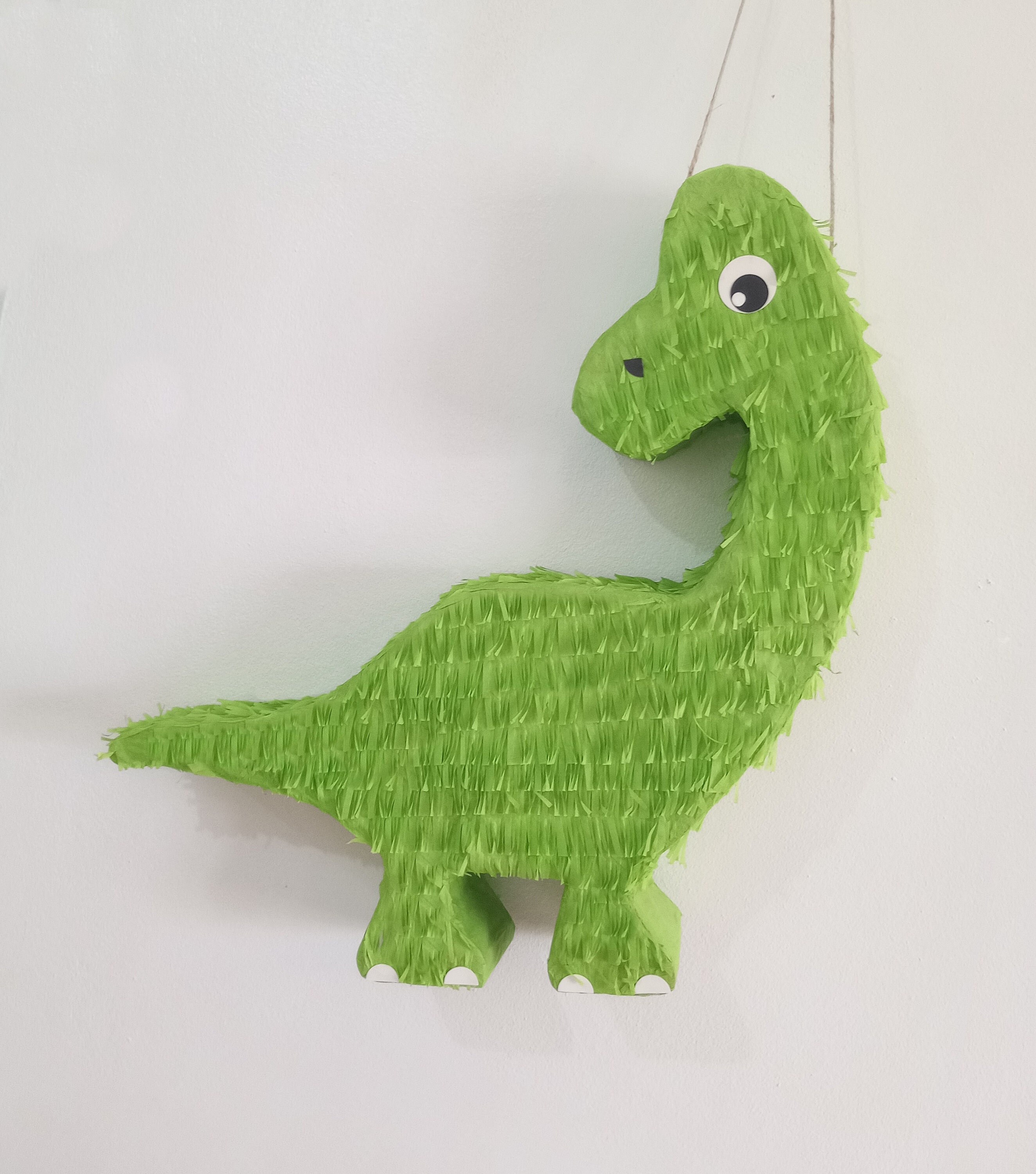 20 Tall Number One Pinata First Birthday Pinata Bright Green Dinosaur –  APINATA4U