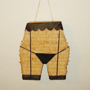 Sexy lingerie pinata. Bachelorette pinata. Tan Color. bikini pinata